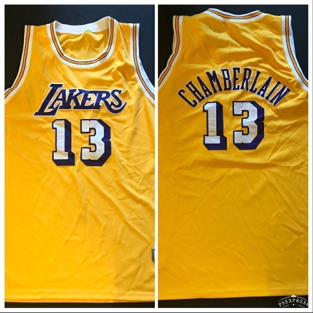 Vintage Wilt Chamberlain Lakers Jersey